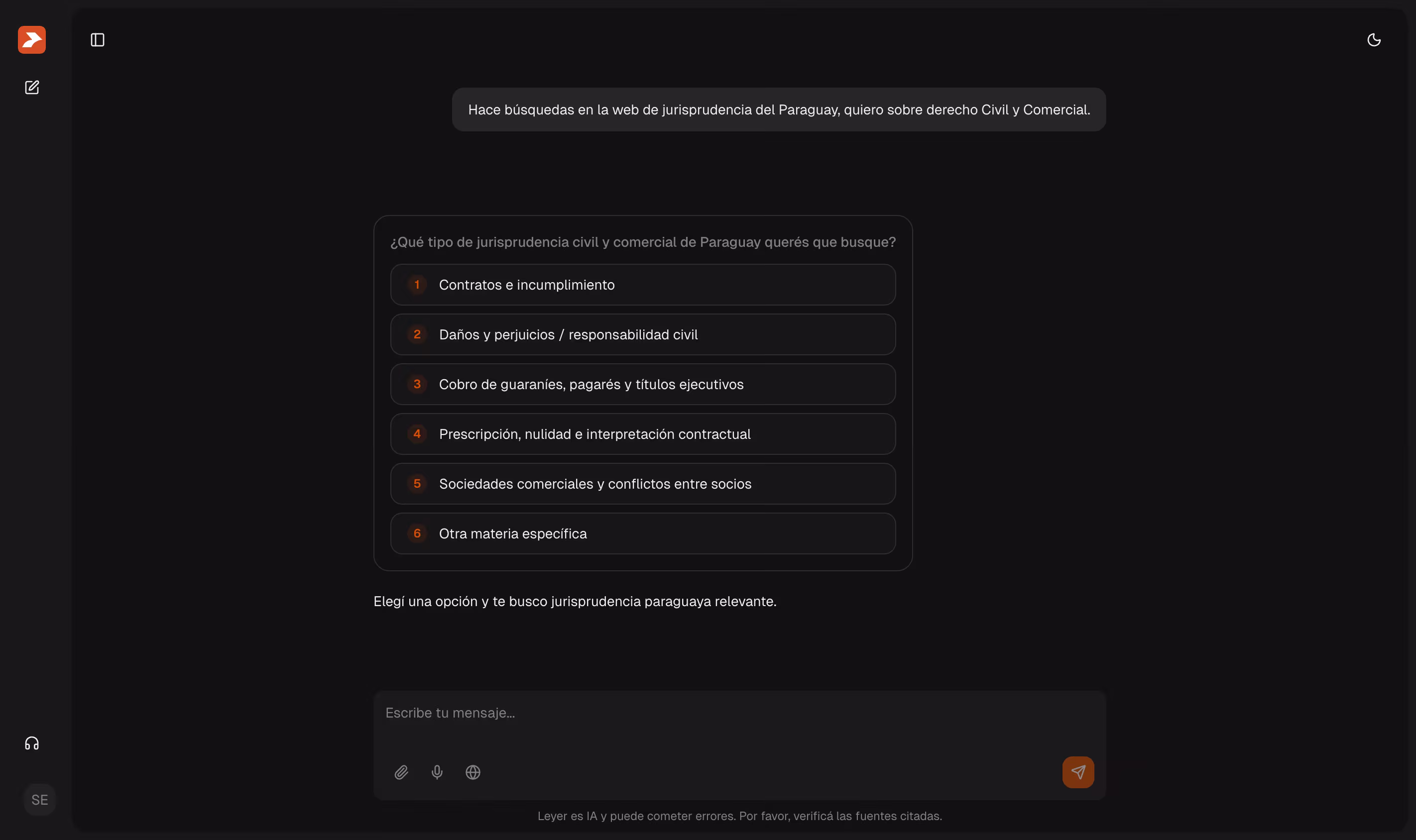 Leyer consultando contexto adicional